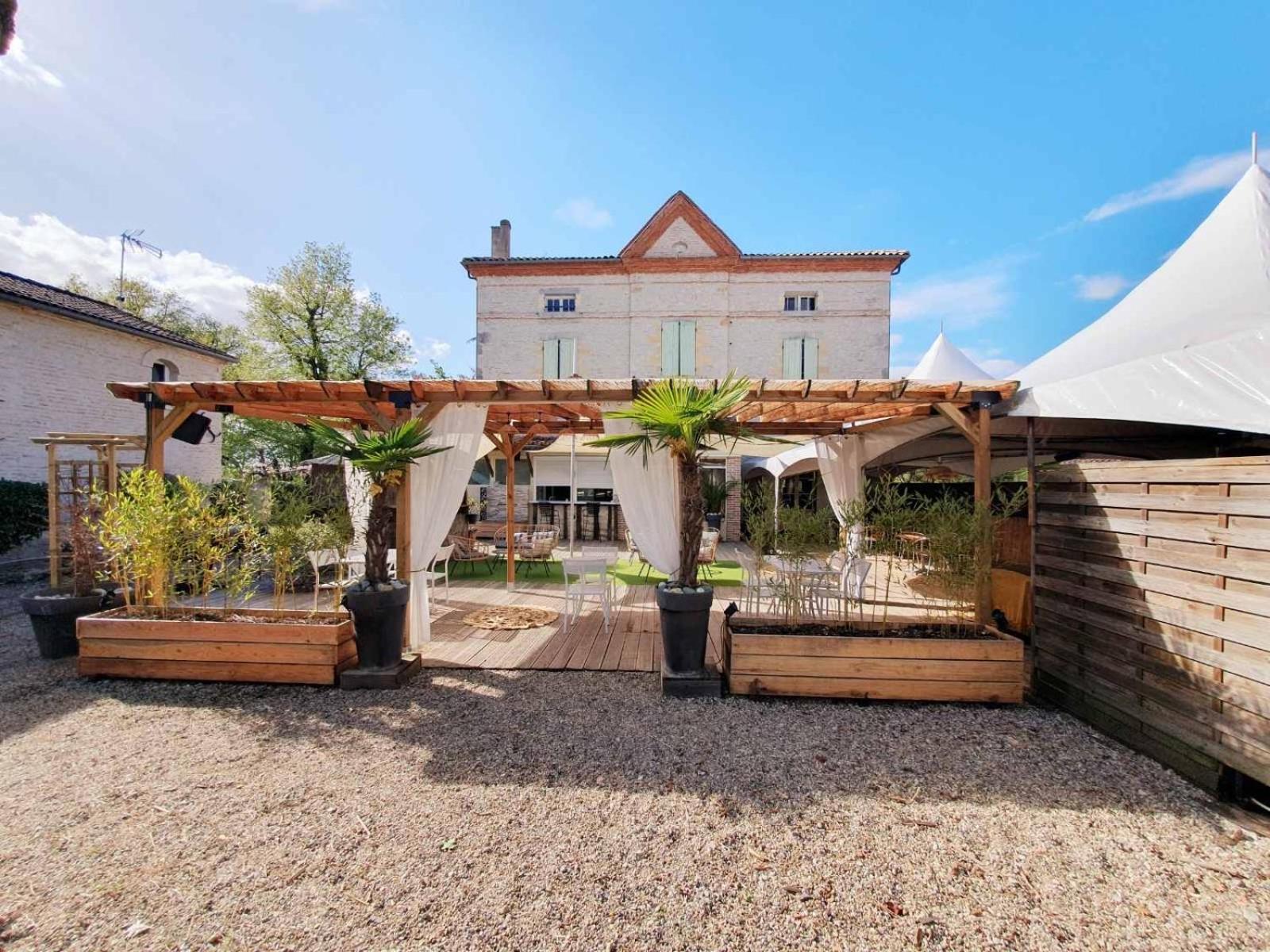 Le Baraillot, Chambres Et Repas D'Hotes, Soiree Etape Aiguillon Exterior foto